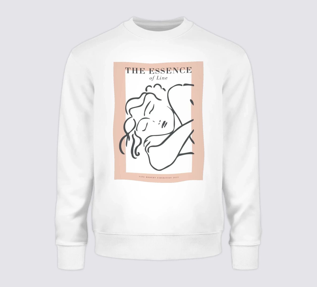 The Essence of Line – Anmut in minimalistischen Linien Sweatshirt von Whole©