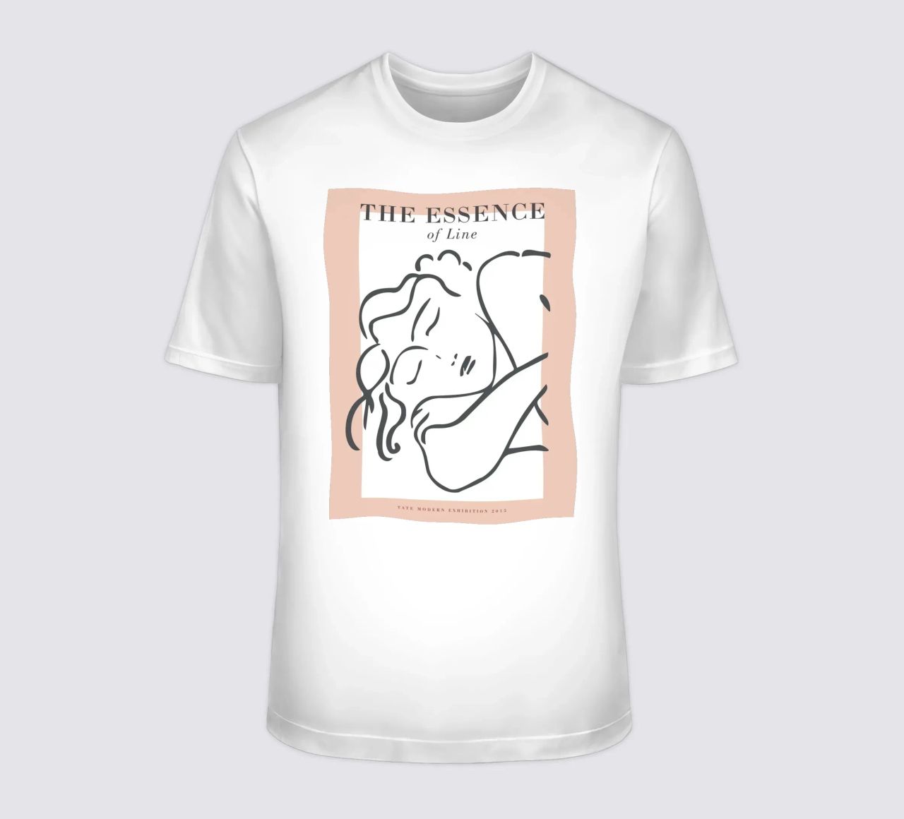 The Essence of Line – Anmut in minimalistischen Linien T-Shirt von Whole©