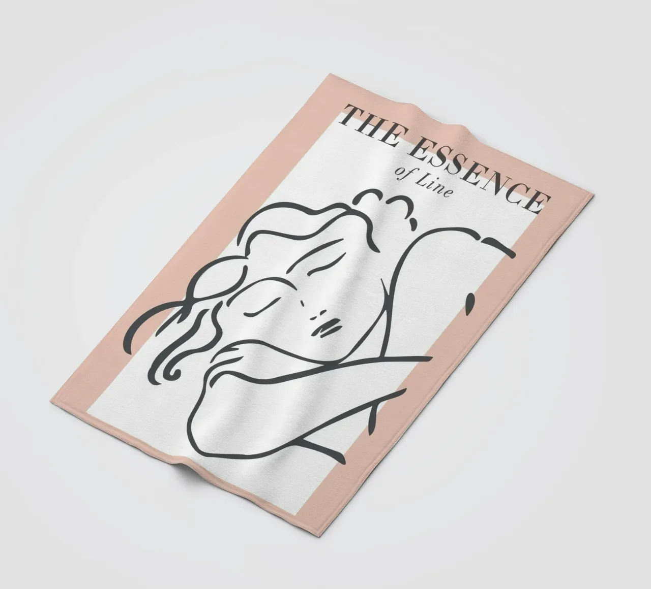 L'essenza della linea: la grazia delle linee minimaliste coperta in pile da Whole©