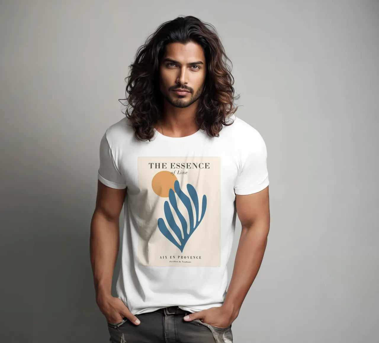 Essenza delle linee - Design astratto e moderno t-shirt da Whole©