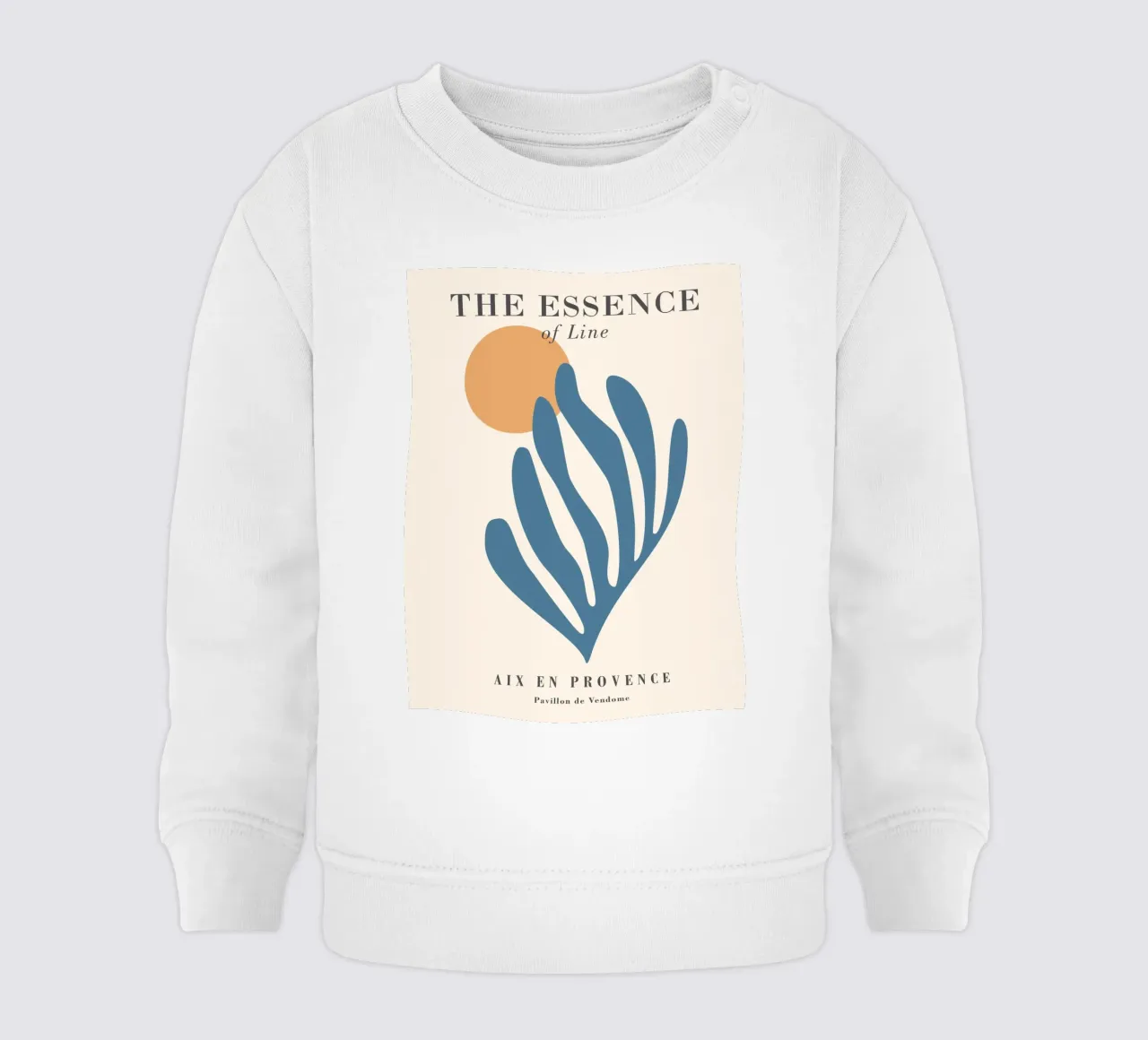 Essenza delle linee - Design astratto e moderno felpa neonato da Whole©