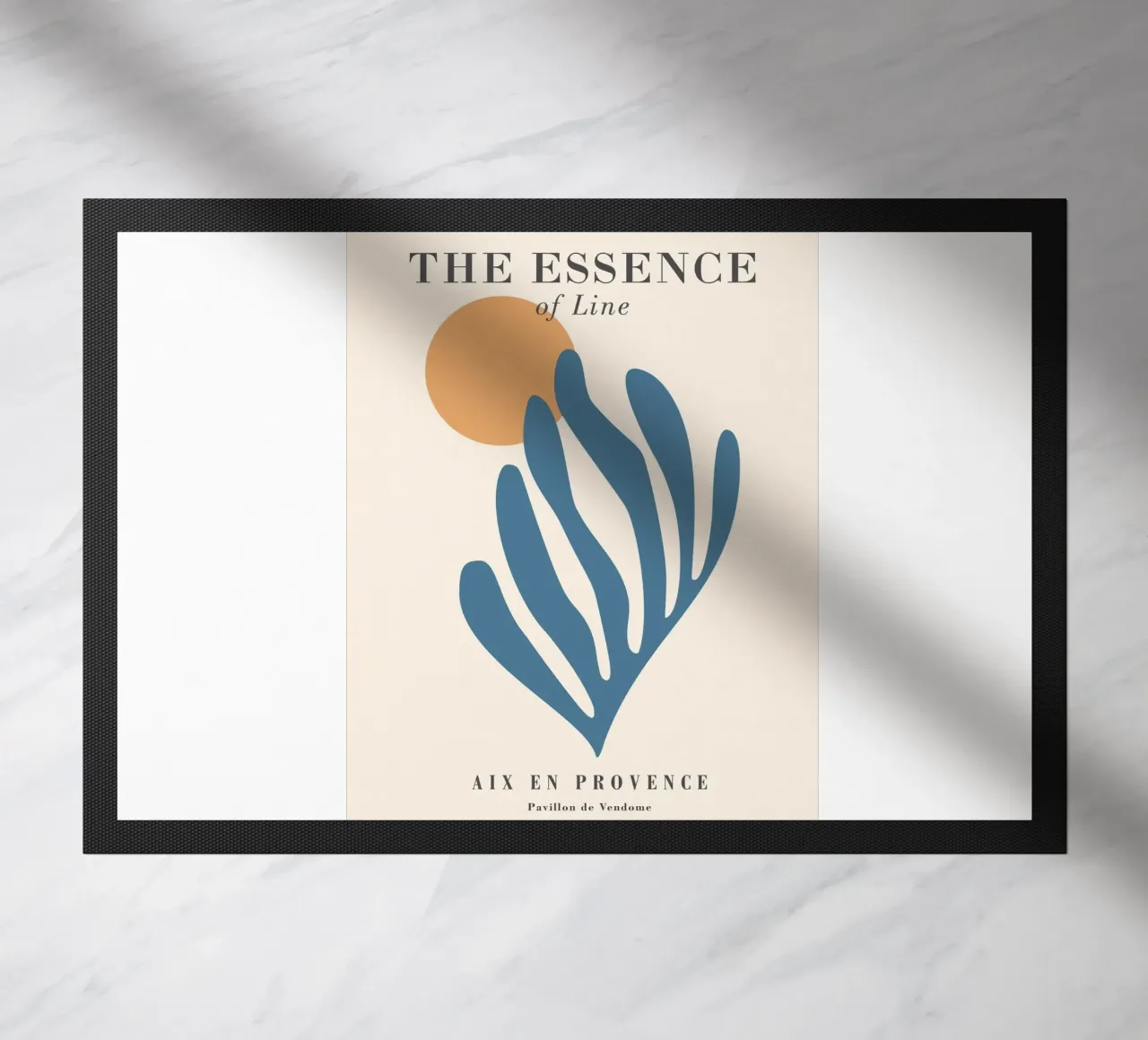 Essence of lines - Abstract, modern design doormat by Whole©
