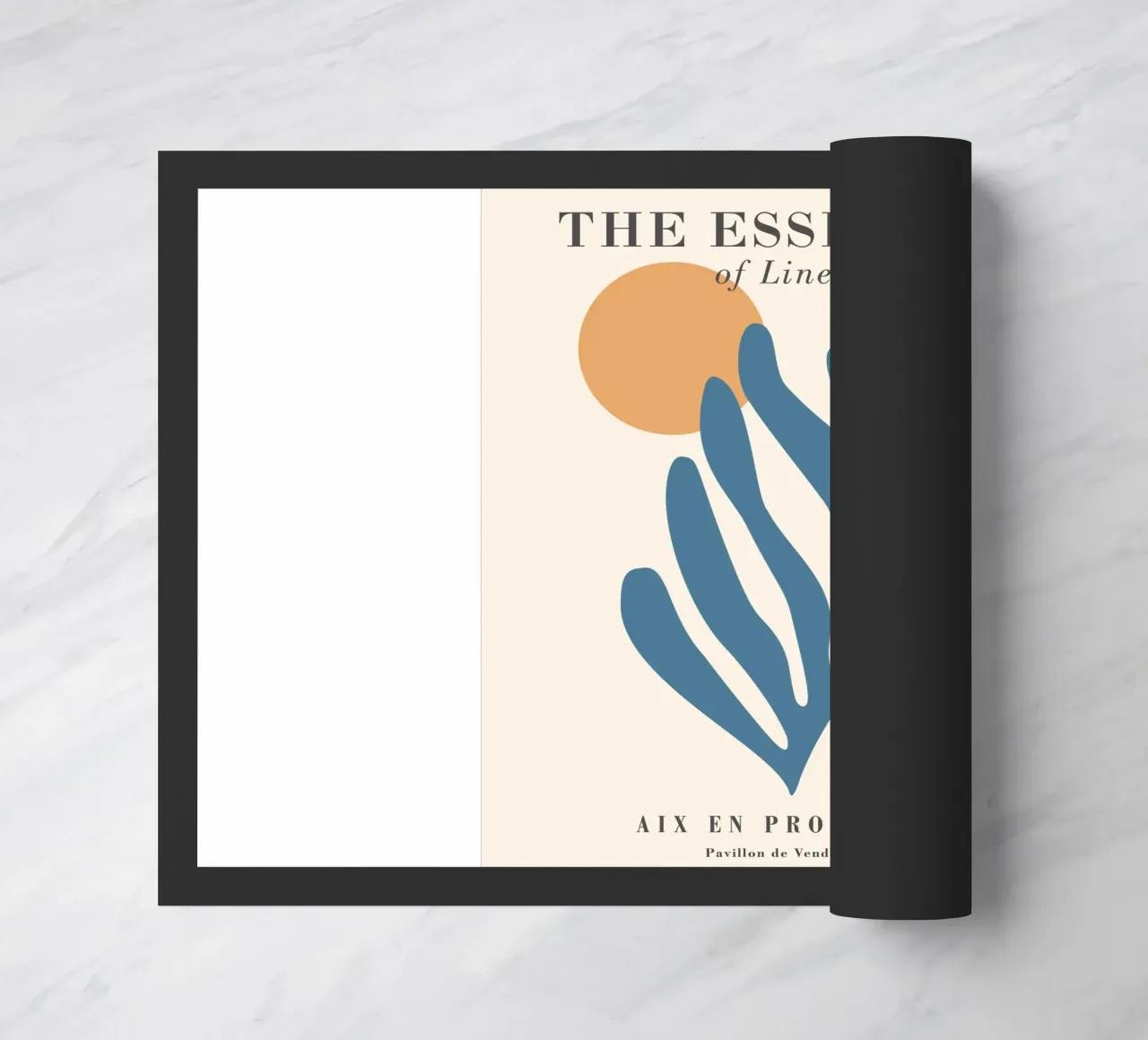 Essence of lines - Abstract, modern design doormat by Whole©