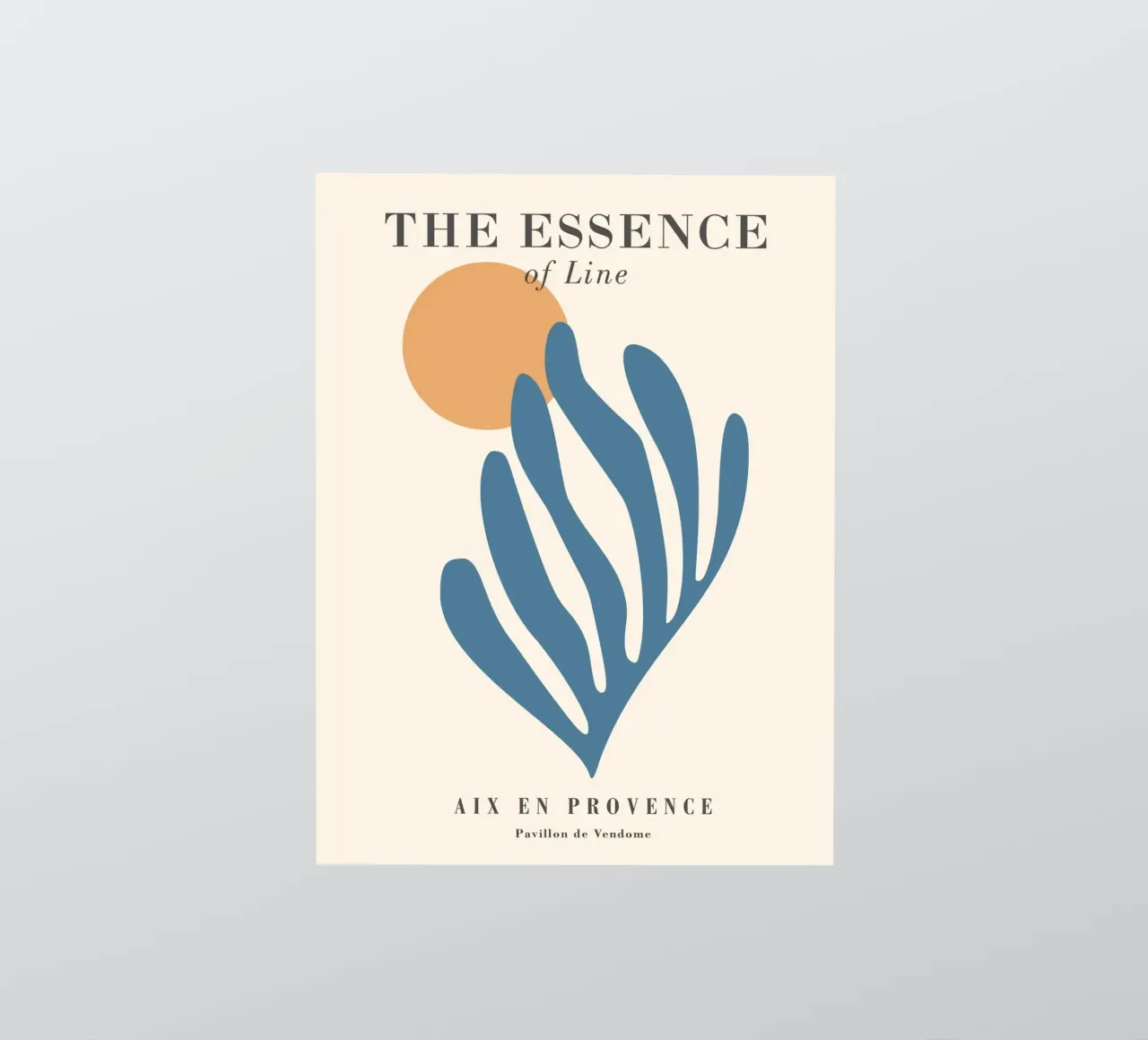 Essence of lines - Abstract, modern design sticker by Whole©