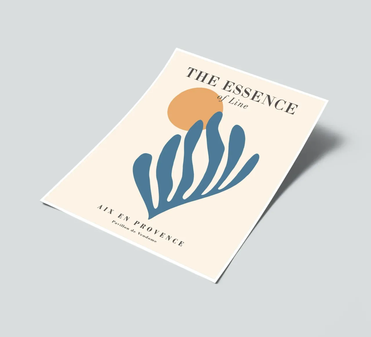 Essence of lines - Abstract, modern design sticker sheet by Whole©