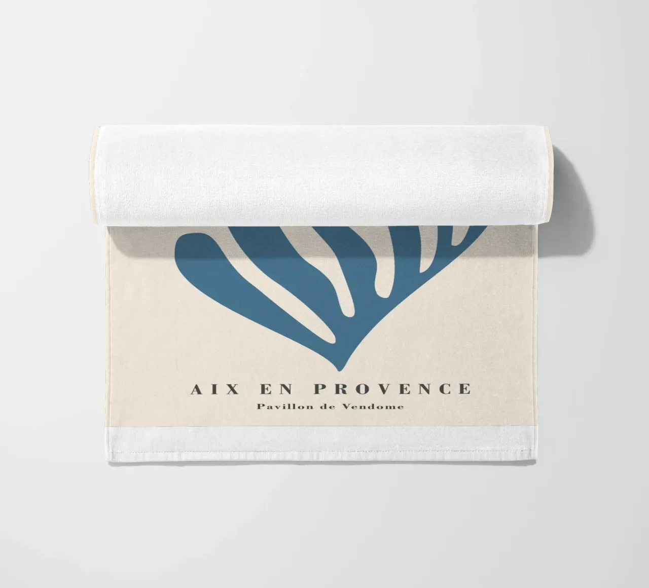 Essence of lines - Abstract, modern design beach towel by Whole©