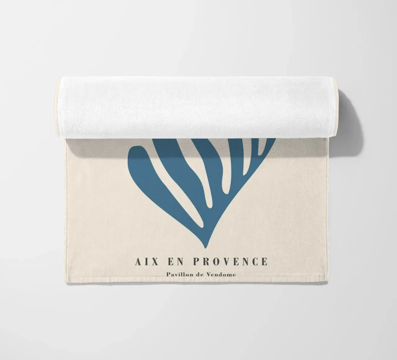 Essence of lines - Abstract, modern design beach towel by Whole©