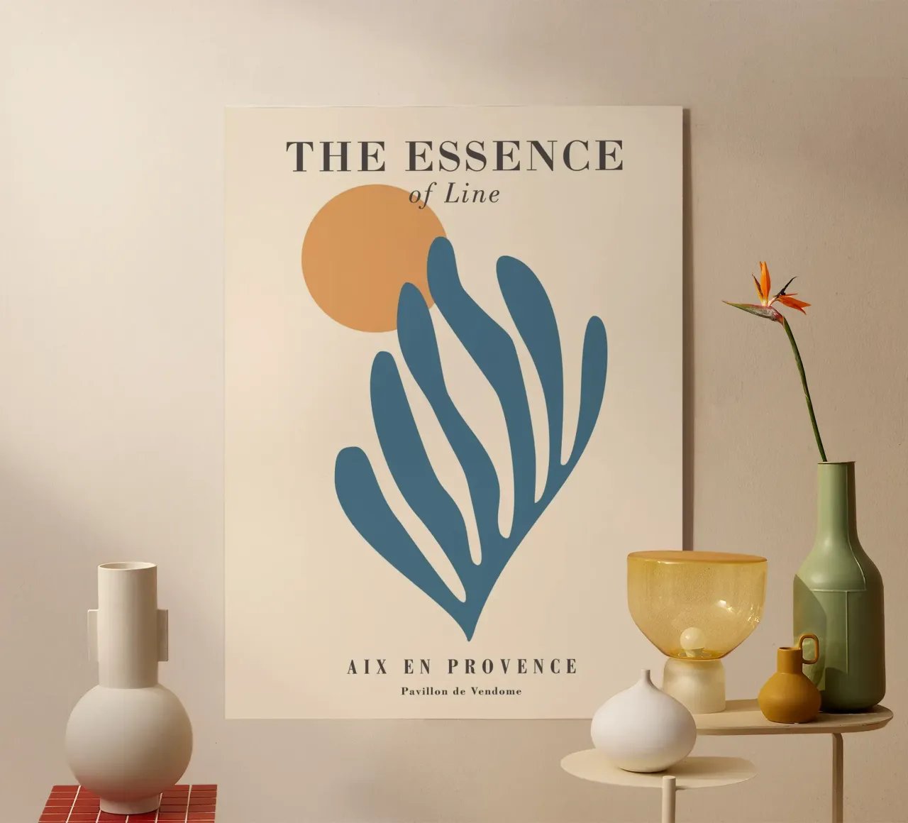 Essenza delle linee - Design astratto e moderno plexiglass da Whole©