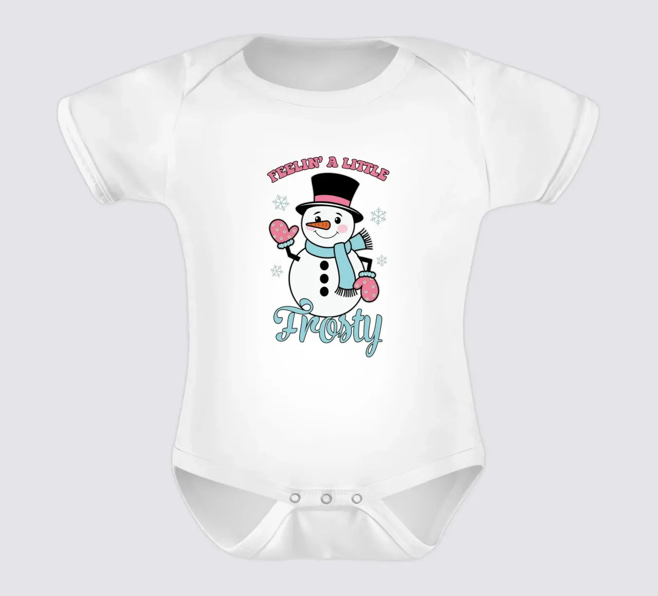 Feelin' a Little Frosty body neonato maniche corte da edsonramosart