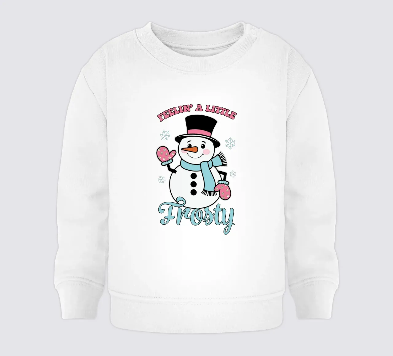Feelin' a Little Frosty felpa neonato da edsonramosart