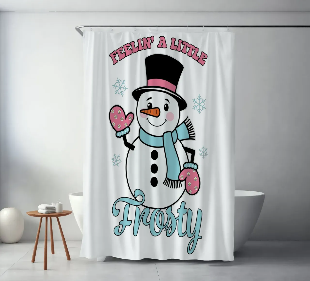 Feelin' a Little Frosty tenda da doccia da edsonramosart