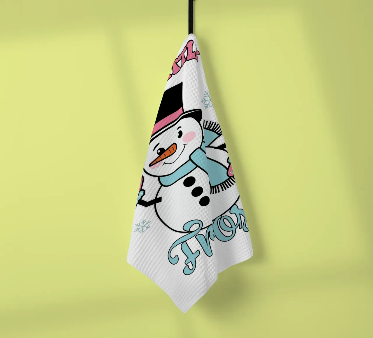 Feelin' a Little Frosty canovaccio da cucina da edsonramosart