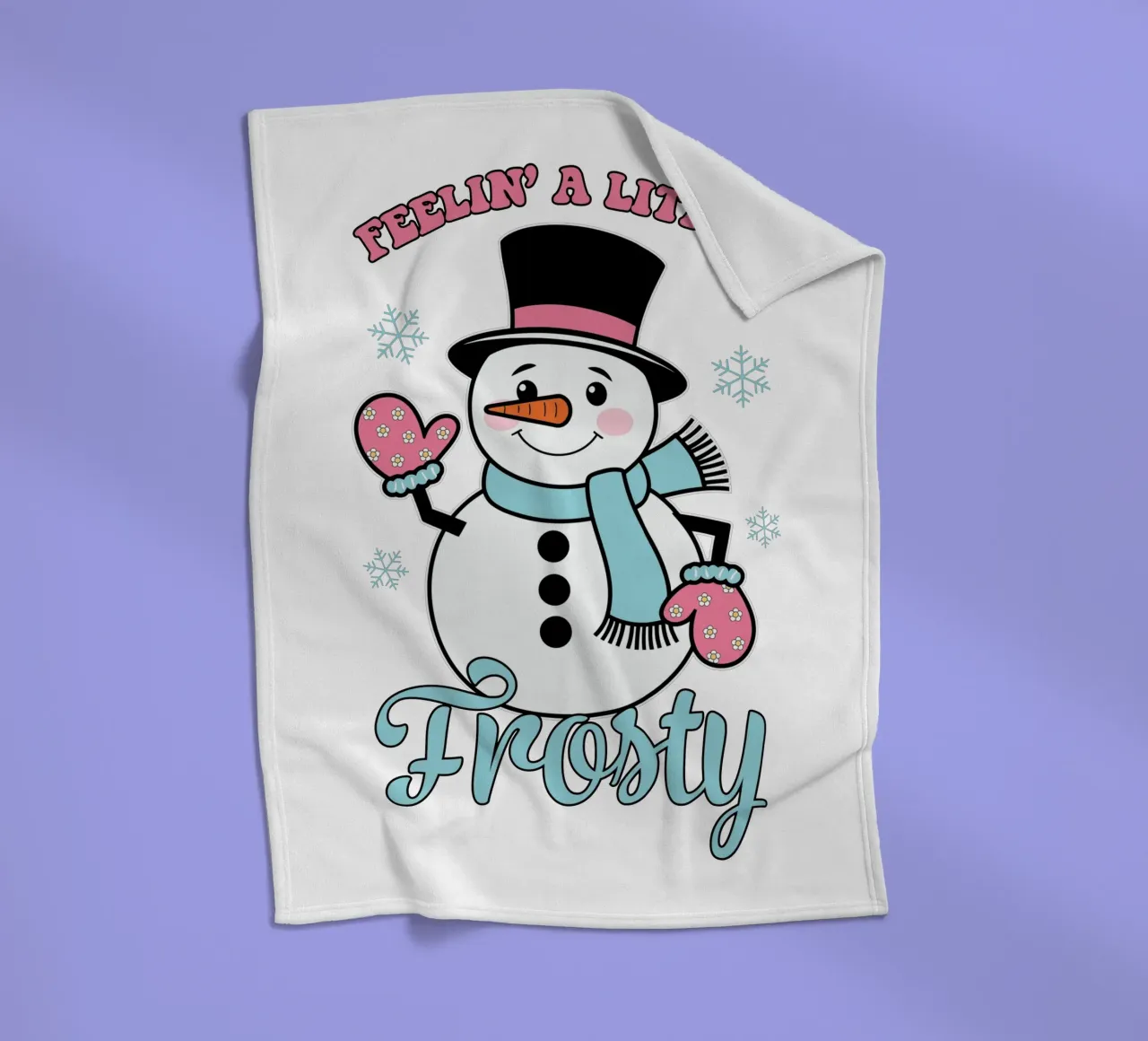 Feelin' a Little Frosty coperta in pile da edsonramosart