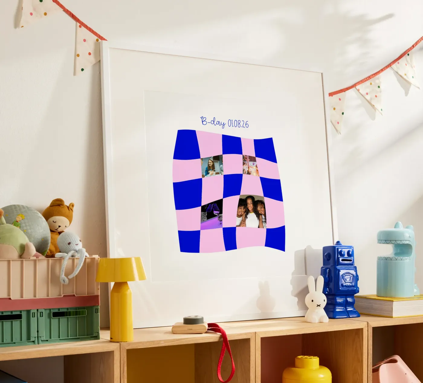 chessboard collage poster da DopamineDesign