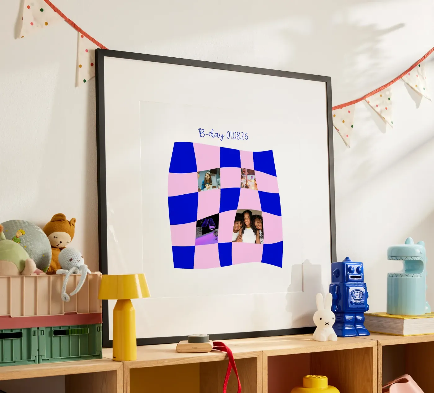 chessboard collage poster da DopamineDesign