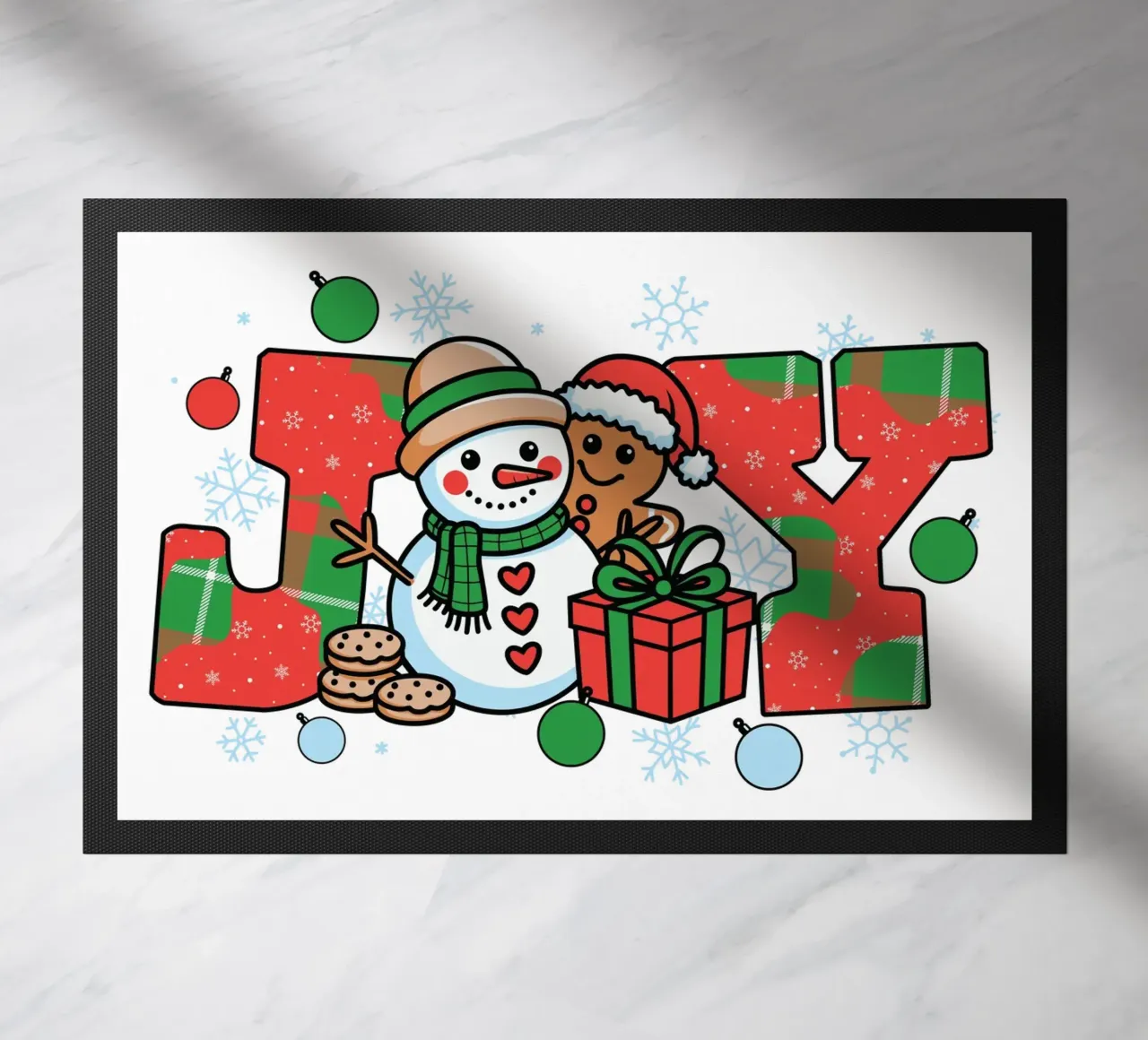 JOY doormat by edsonramosart