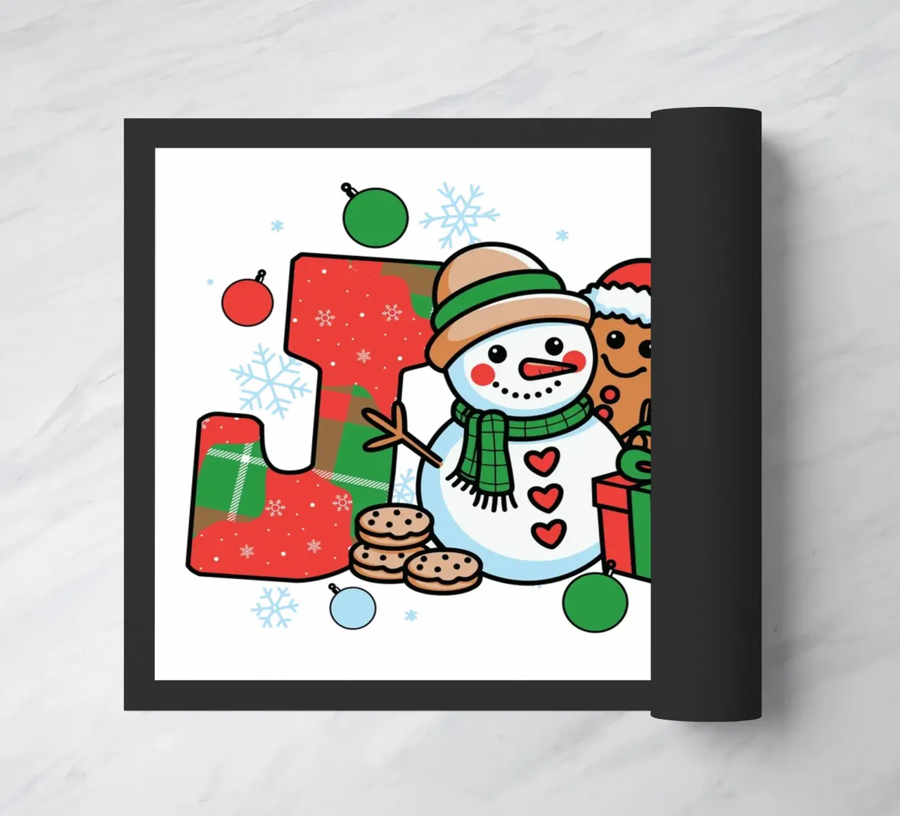 JOY doormat by edsonramosart