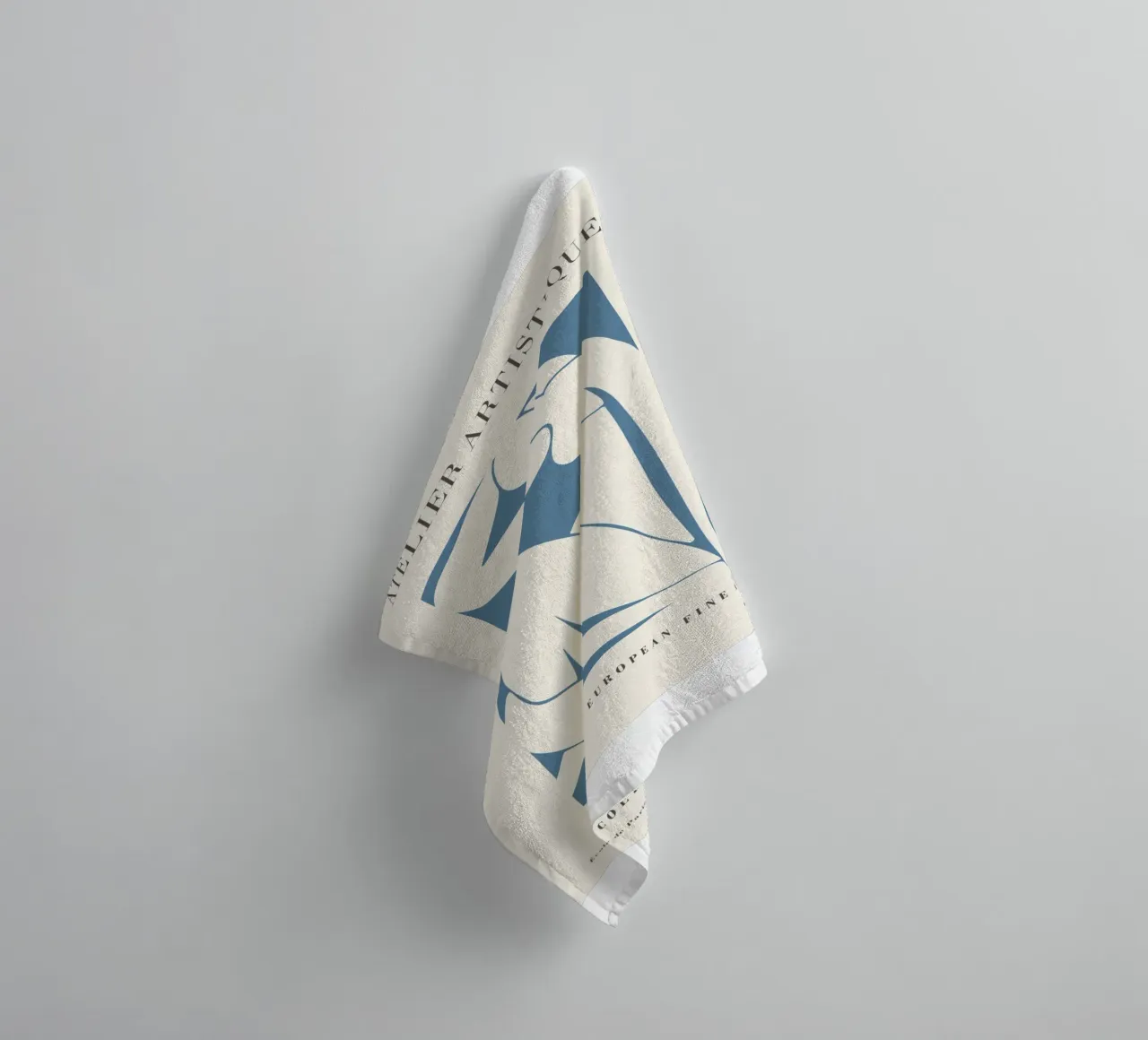 Abstract Figure - European Art in Modern Style towel by Whole©