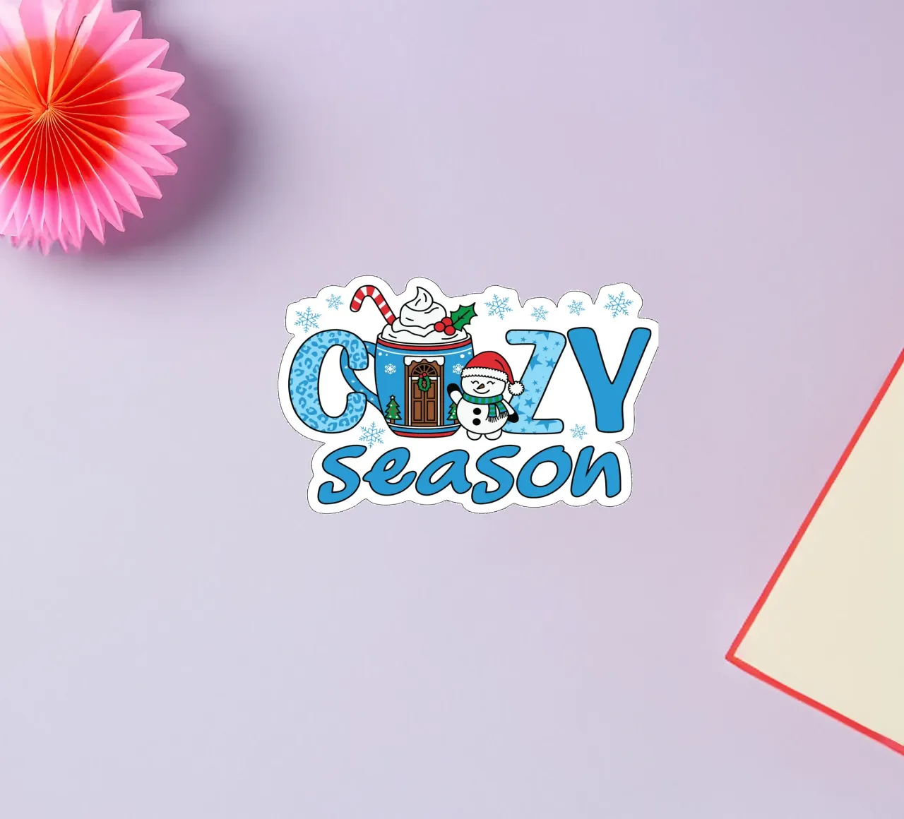 Cozy Season adesivo da edsonramosart