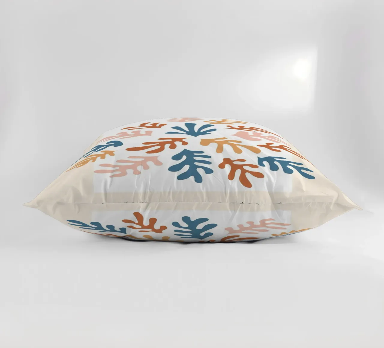 Paper art motif - Colourful abstract design decorative cushion by Whole©