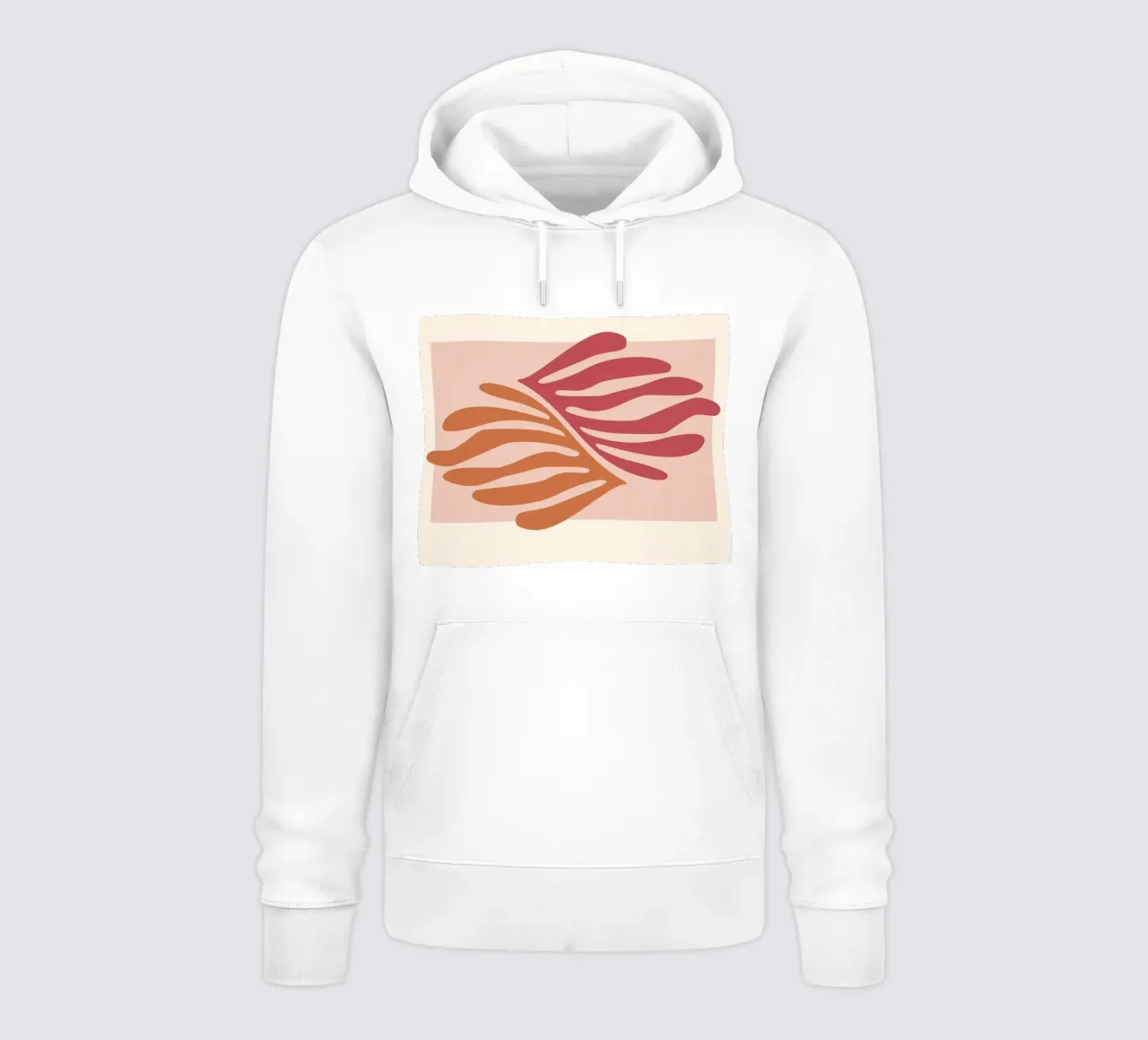 Astrazione botanica - Colori e forme alla moda felpa con cappuccio da Whole©
