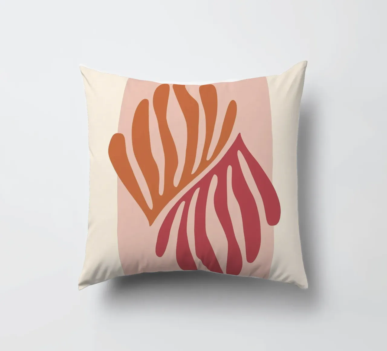 Astrazione botanica - Colori e forme alla moda cuscino da Whole©