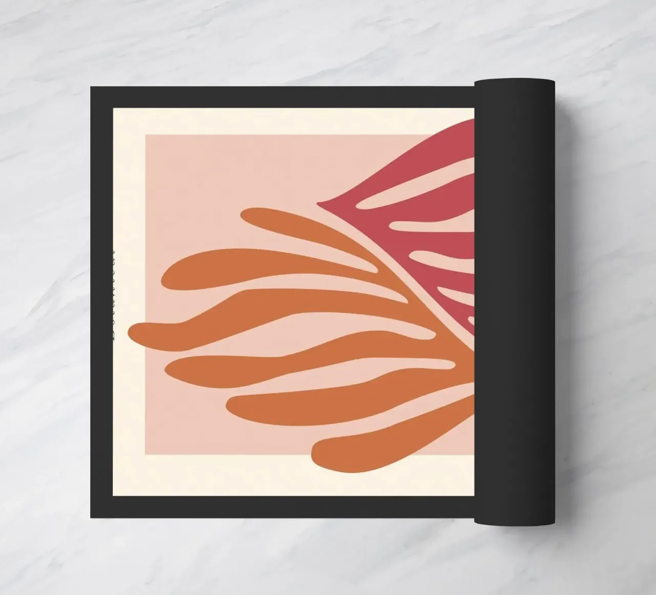 Astrazione botanica - Colori e forme alla moda zerbino da Whole©