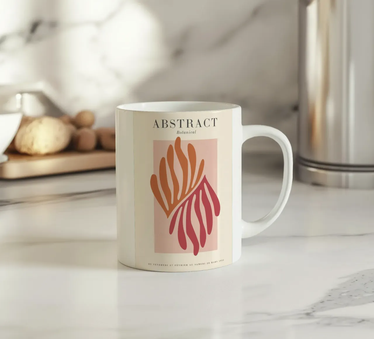 Astrazione botanica - Colori e forme alla moda tazza in ceramica da Whole©