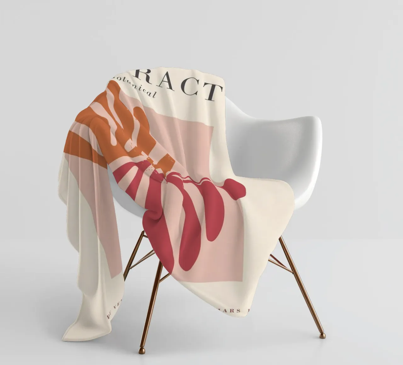 Astrazione botanica - Colori e forme alla moda coperta in pile da Whole©