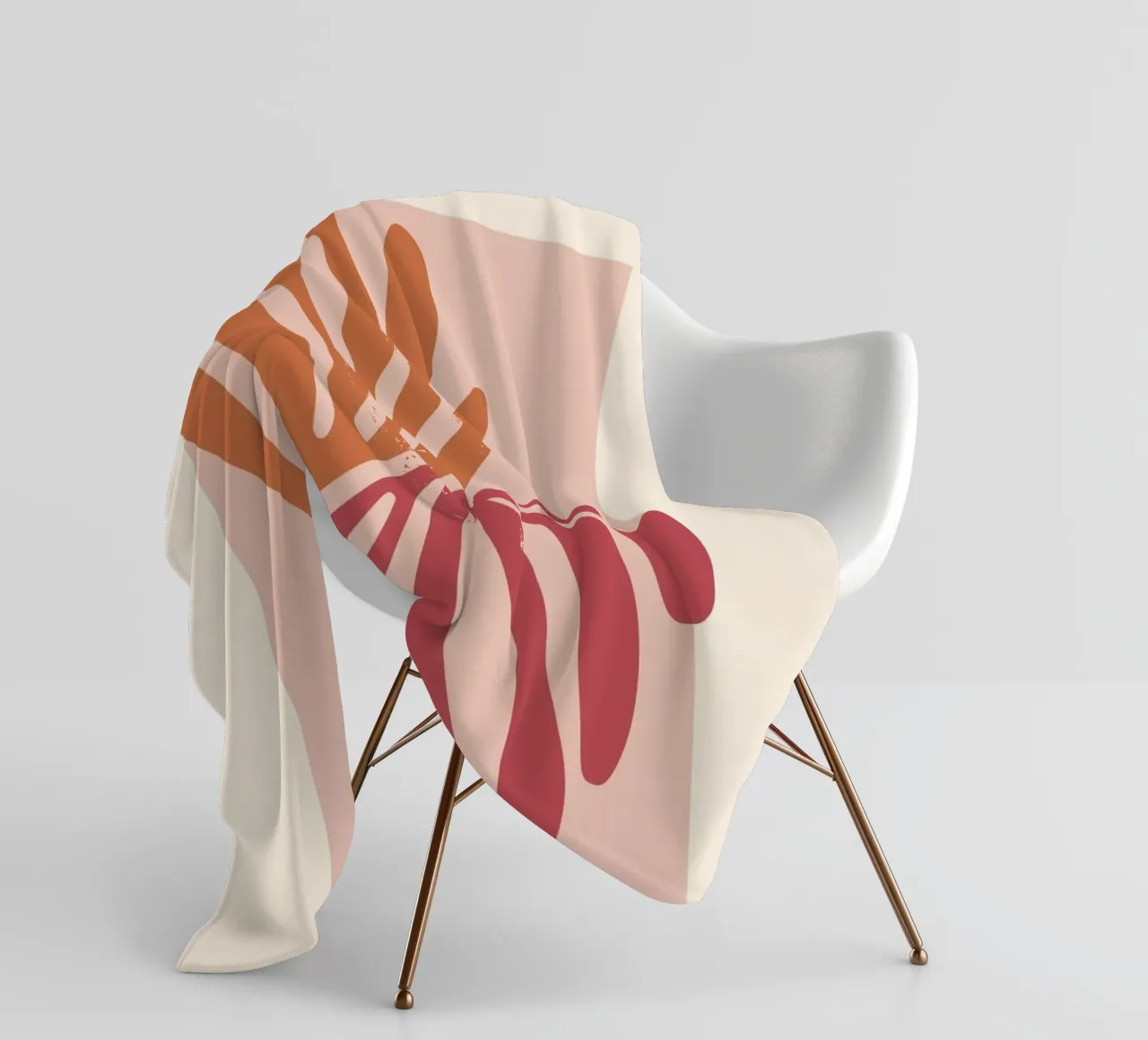 Astrazione botanica - Colori e forme alla moda coperta in pile da Whole©