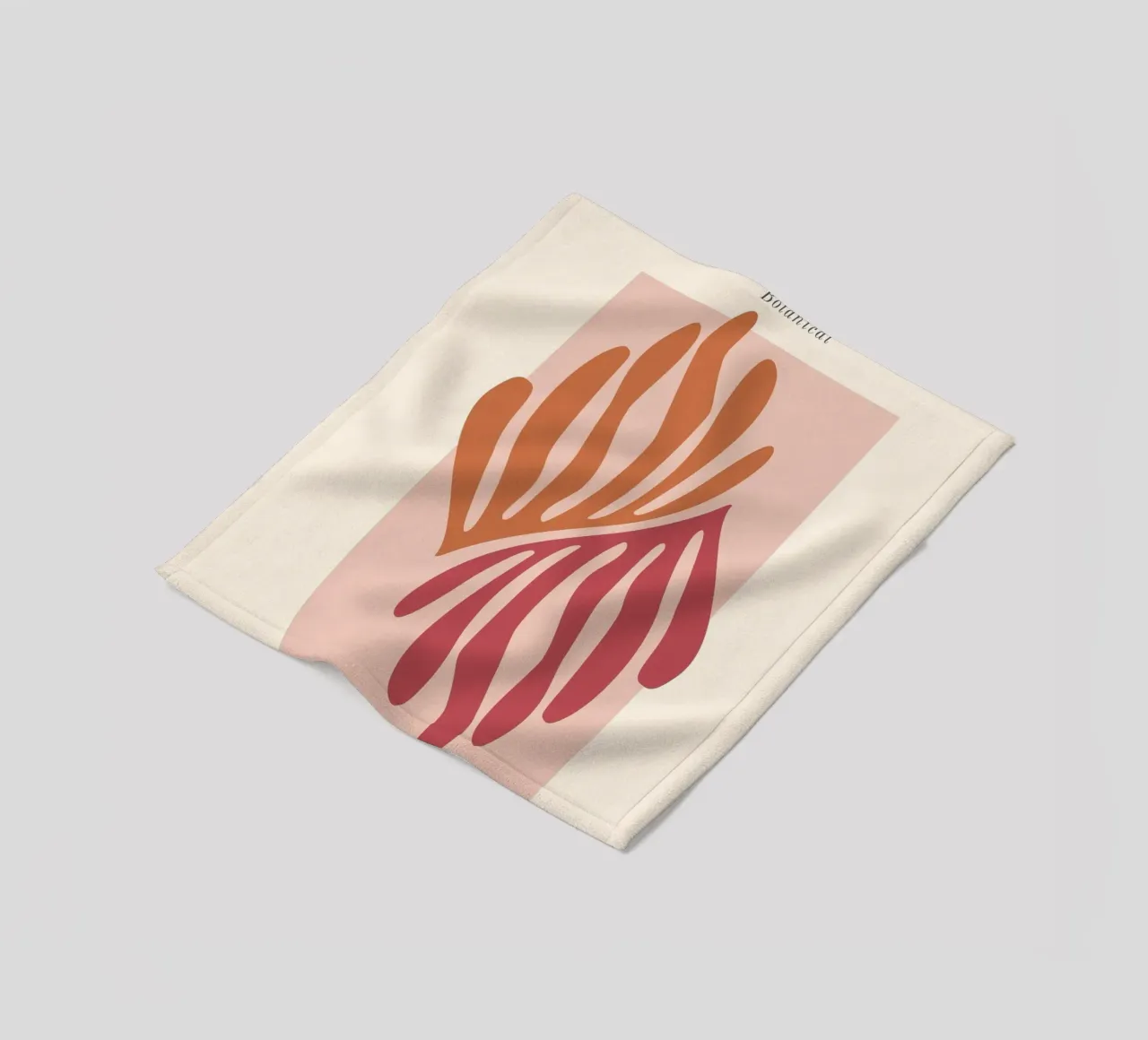 Astrazione botanica - Colori e forme alla moda coperta in pile da Whole©