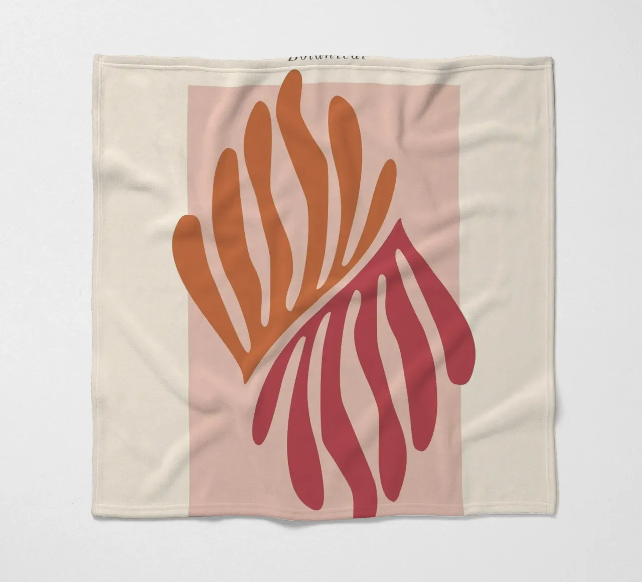 Astrazione botanica - Colori e forme alla moda coperta in pile da Whole©