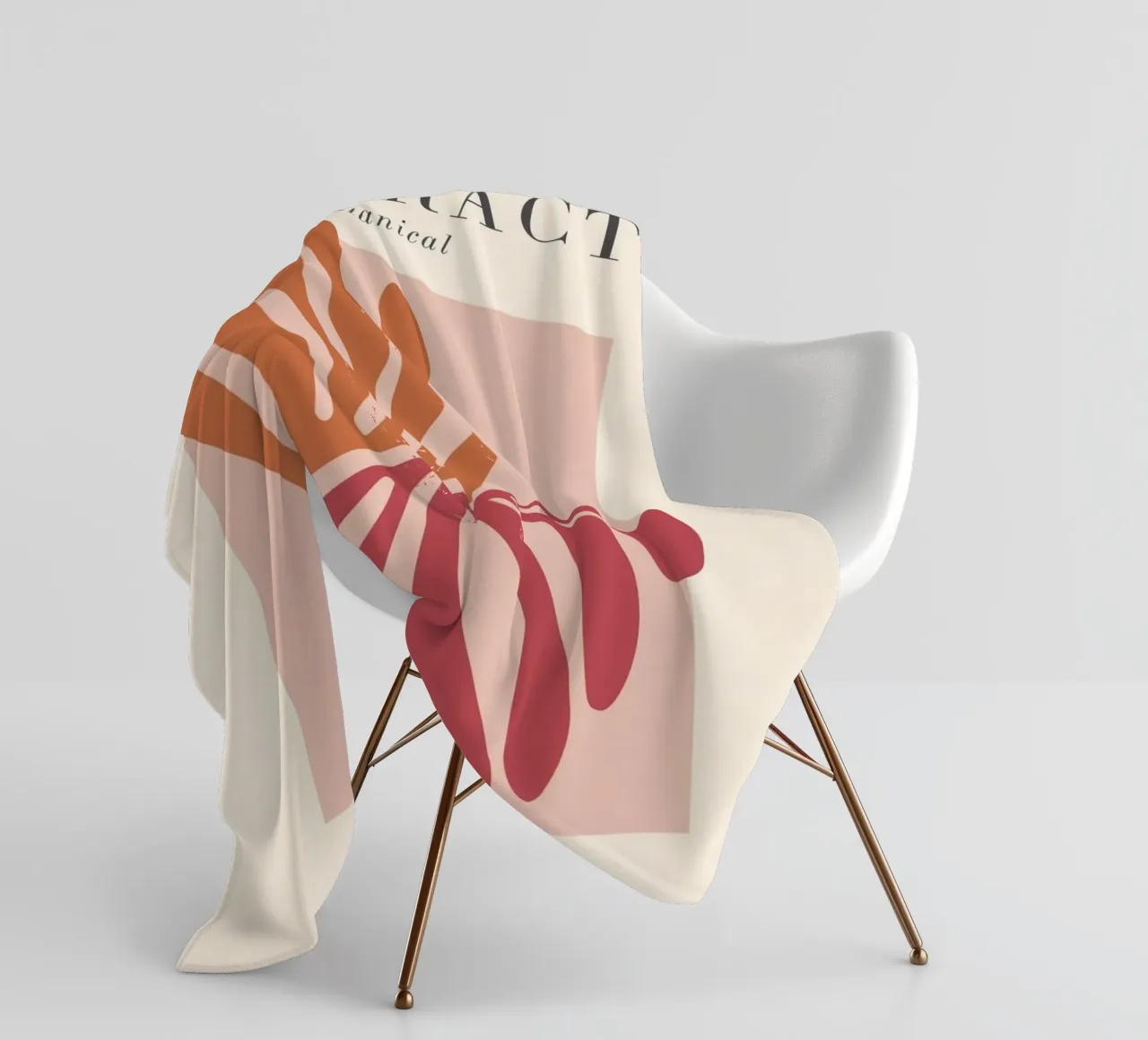 Astrazione botanica - Colori e forme alla moda coperta in pile da Whole©