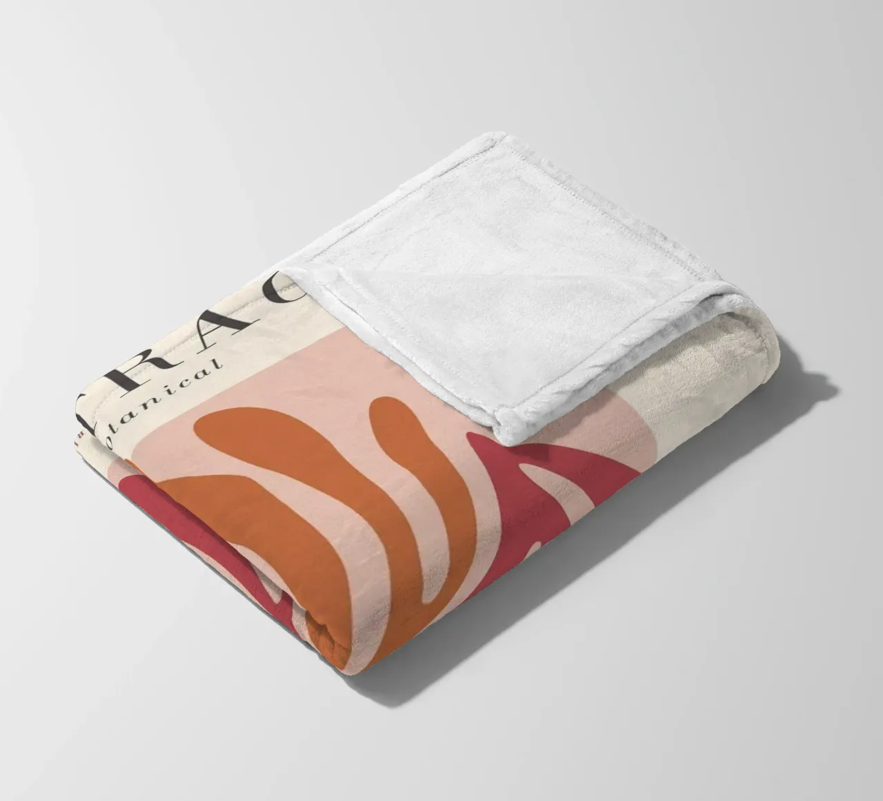 Astrazione botanica - Colori e forme alla moda coperta in pile da Whole©