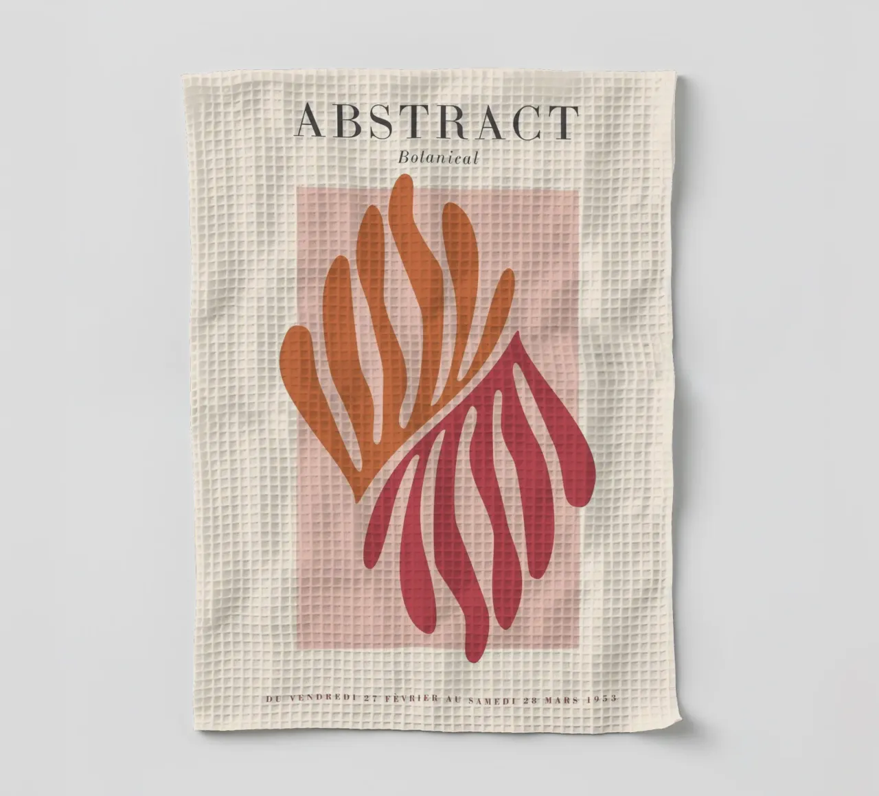 Astrazione botanica - Colori e forme alla moda canovaccio da cucina da Whole©