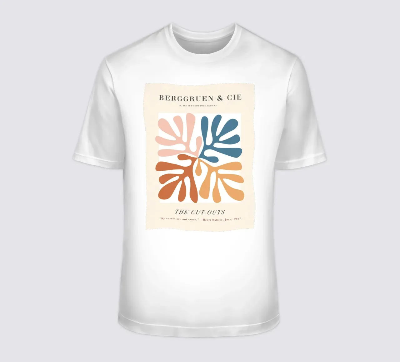I ritagli - Design astratto e di ispirazione botanica t-shirt da Whole©