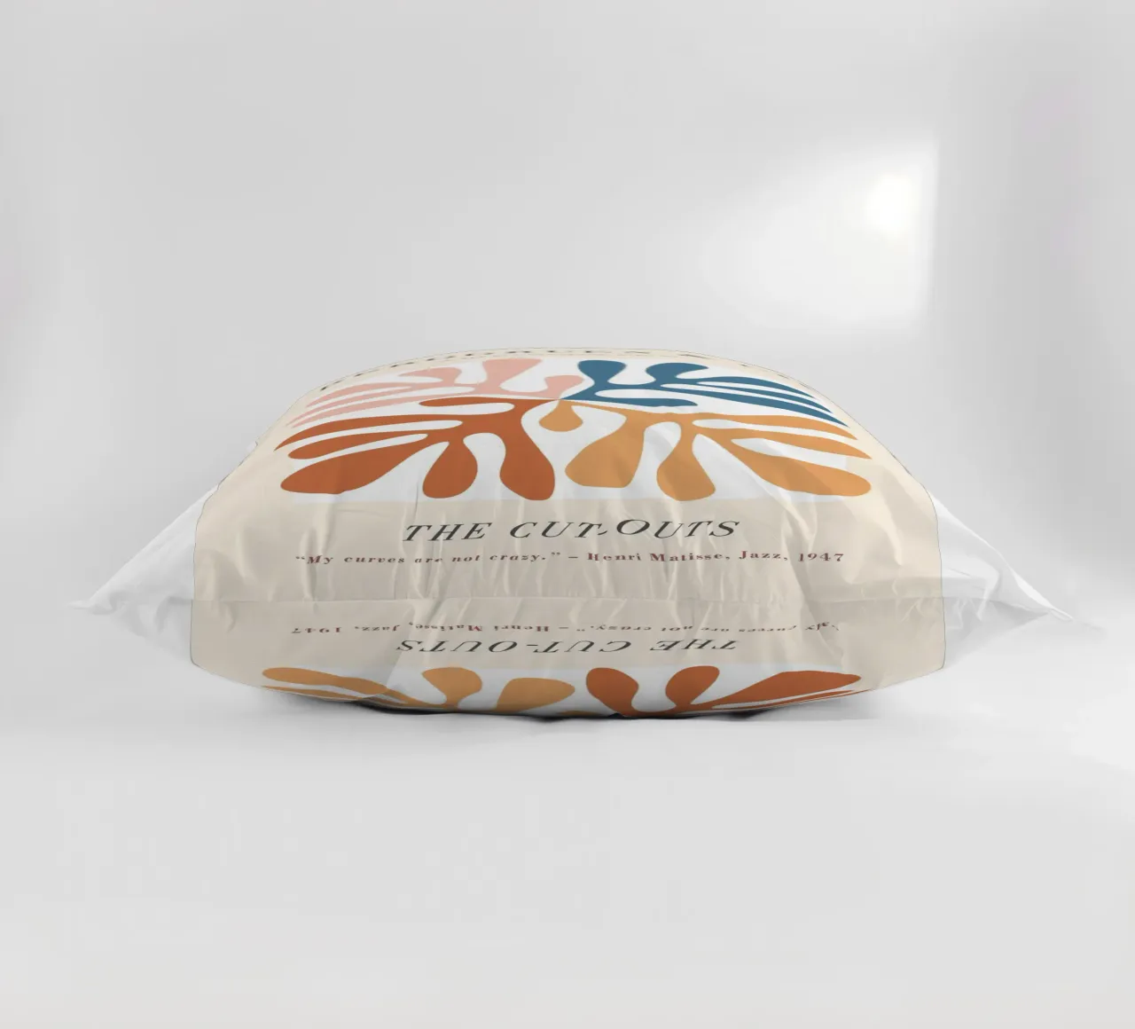 I ritagli - Design astratto e di ispirazione botanica cuscino da Whole©