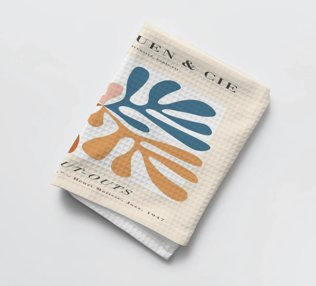 I ritagli - Design astratto e di ispirazione botanica canovaccio da cucina da Whole©