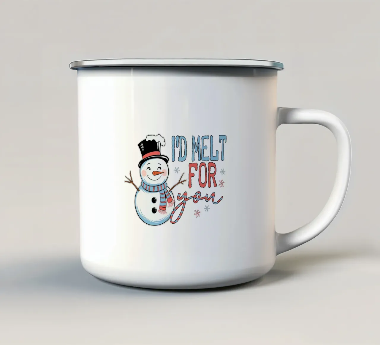 I'd melt for you tazza in smalto da edsonramosart