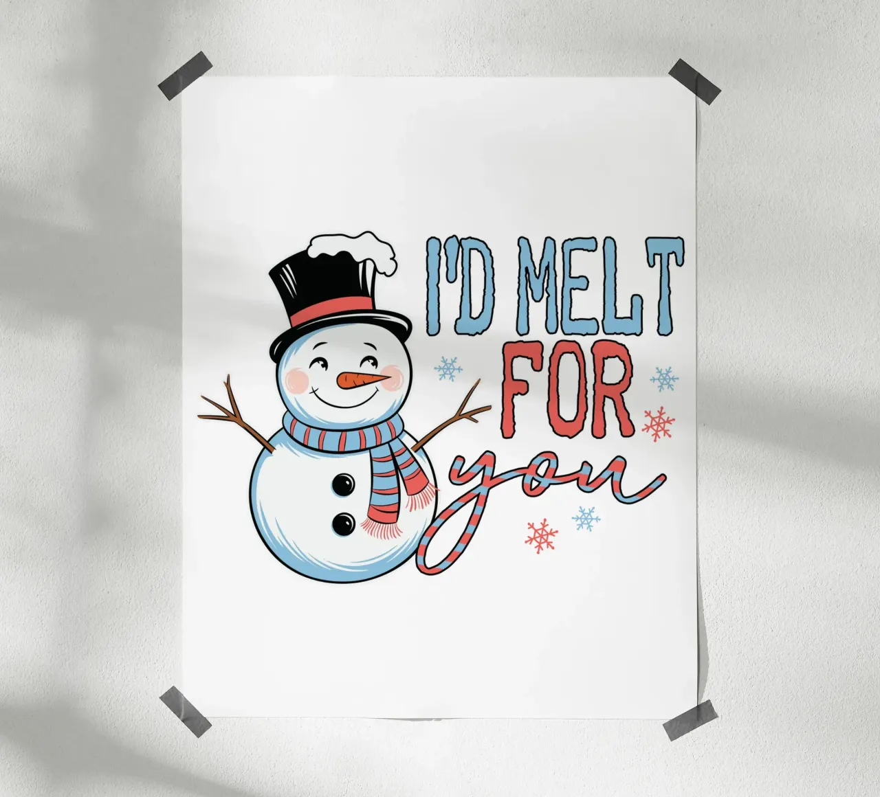 I'd melt for you carta hahnemühle da edsonramosart