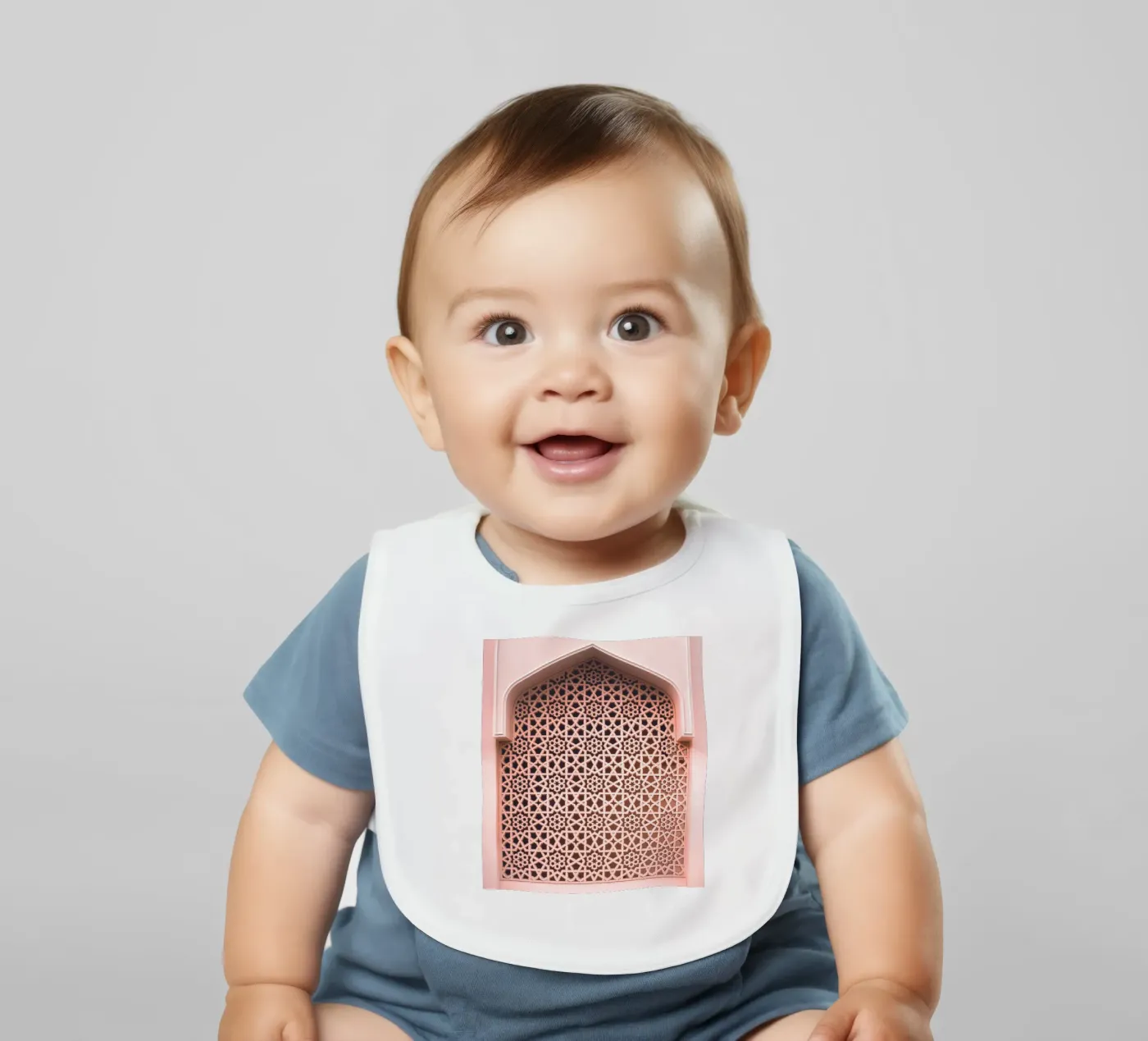 Motivo orientale - Eleganza geometrica bavaglino da Whole©