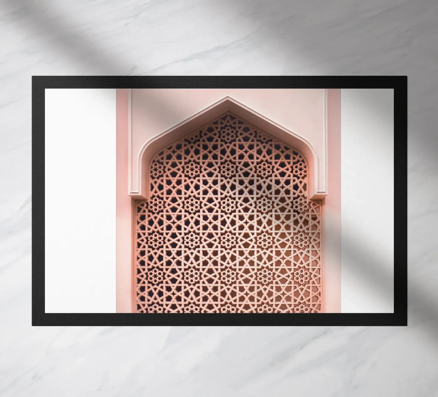 Oriental pattern - Geometric elegance doormat by Whole©