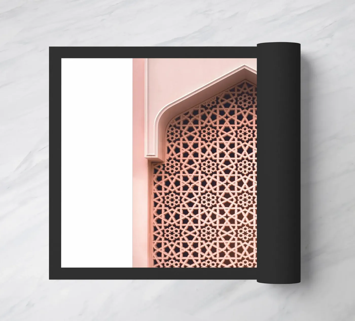 Oriental pattern - Geometric elegance doormat by Whole©