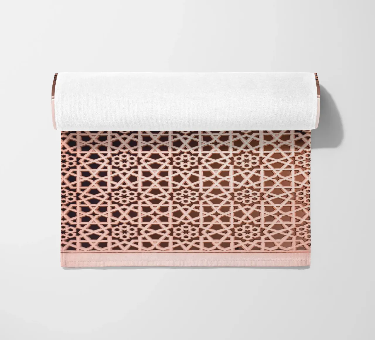 Motivo orientale - Eleganza geometrica telo mare da Whole©