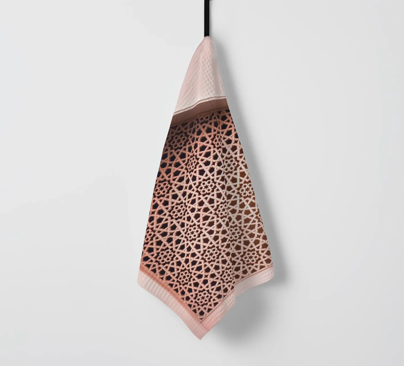 Oriental pattern - Geometric elegance tea towel by Whole©