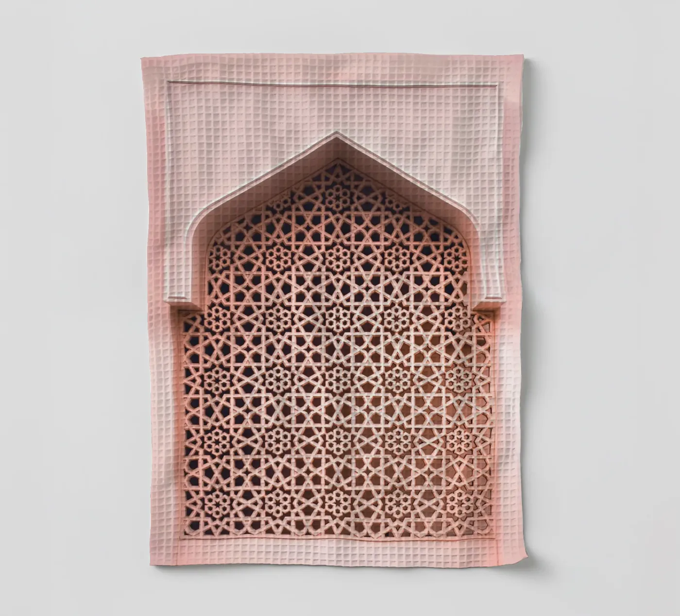 Oriental pattern - Geometric elegance tea towel by Whole©