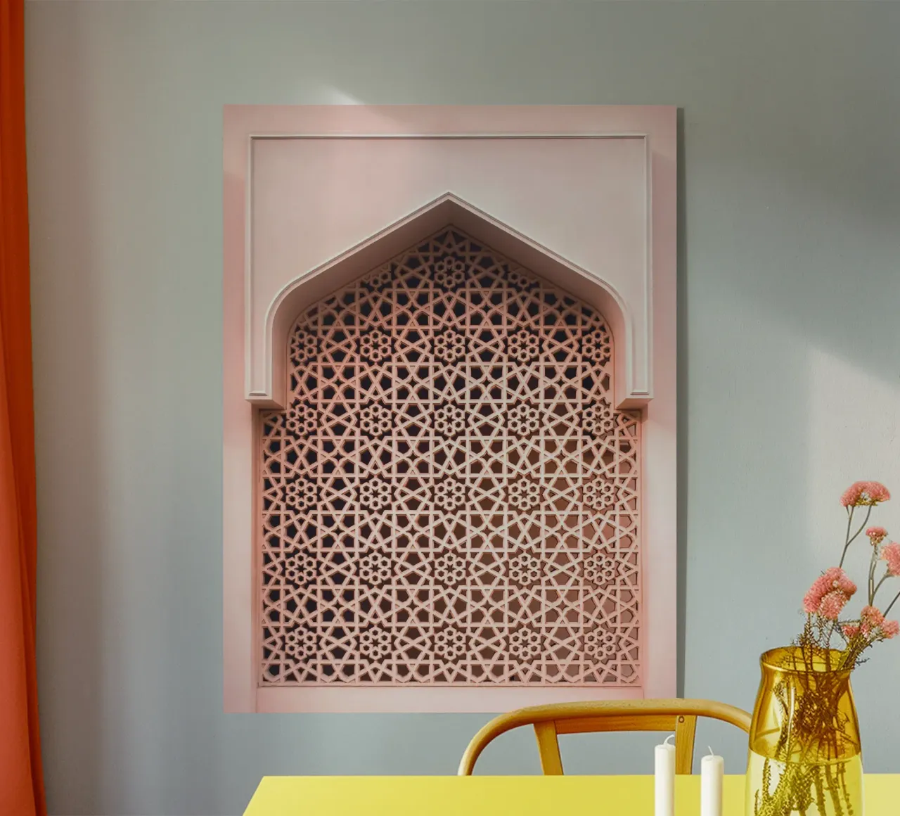 Oriental pattern - Geometric elegance plexiglass da Whole©