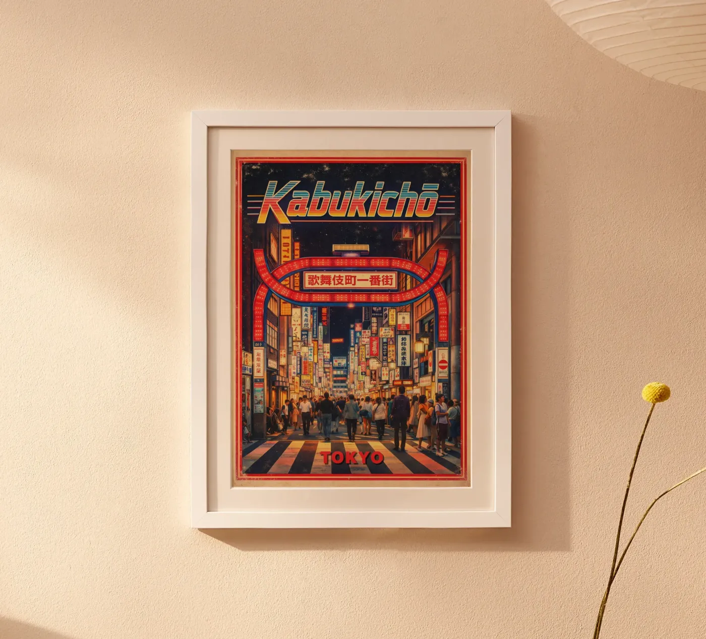 Kabukicho Tokyo poster da Bo Kev 1