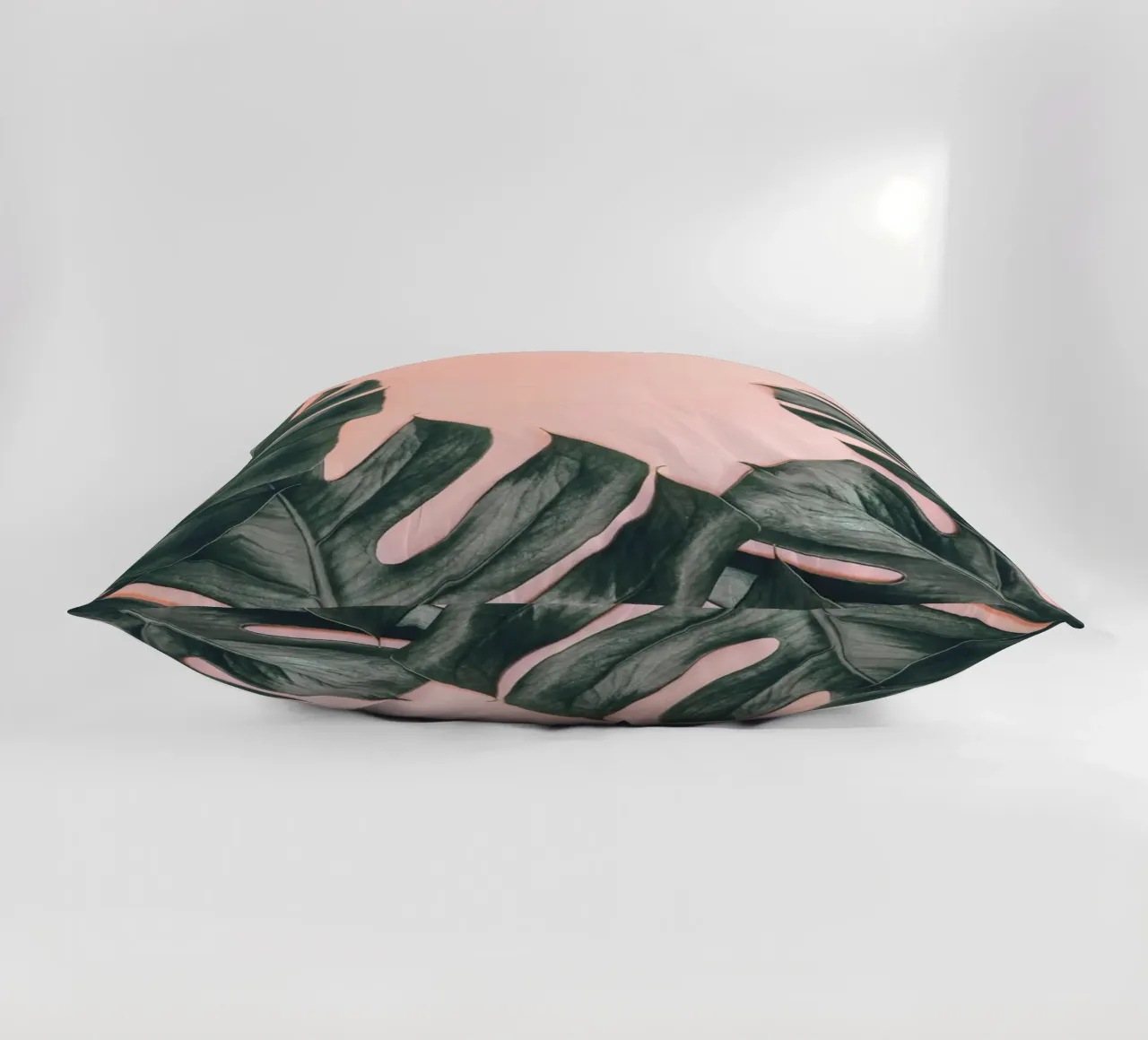 Foglie di Monstera - Design botanico minimalista cuscino da Whole©