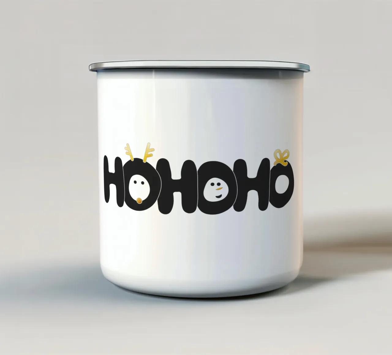 Hohoho tazza in smalto da amini54